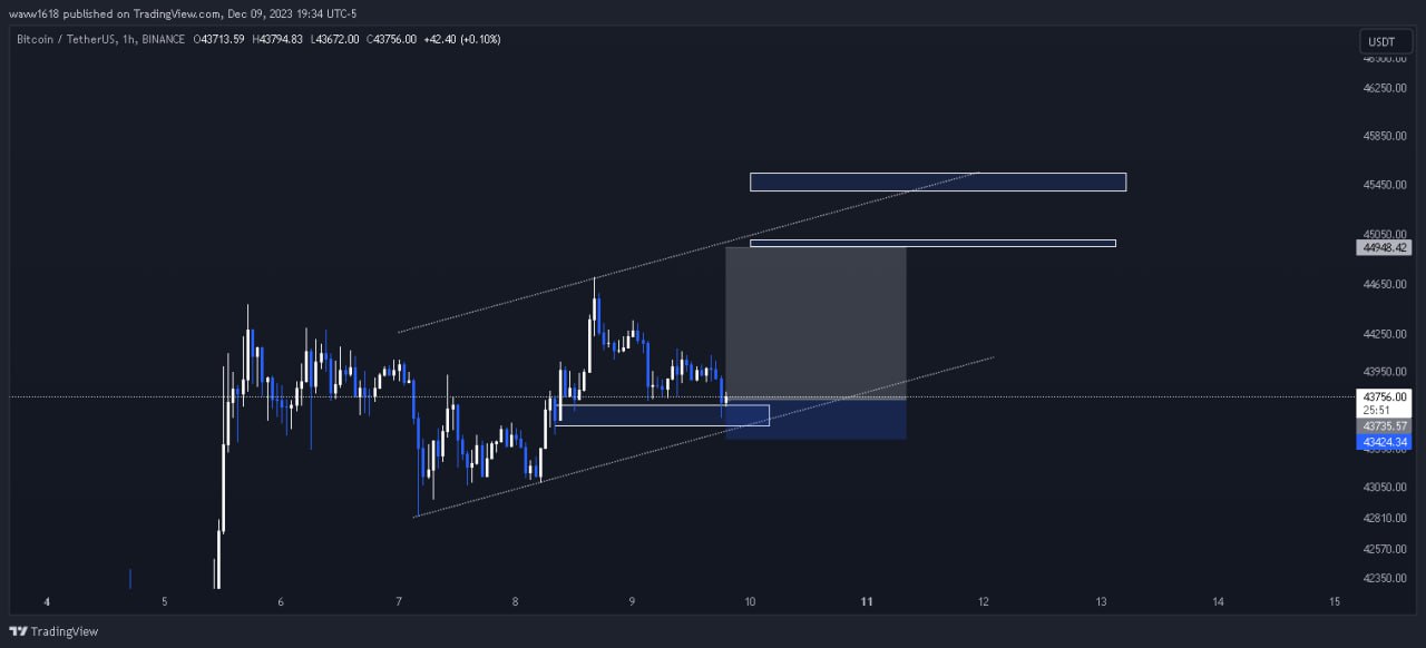 تصویر سیگنال بیت کوین از wave1.618